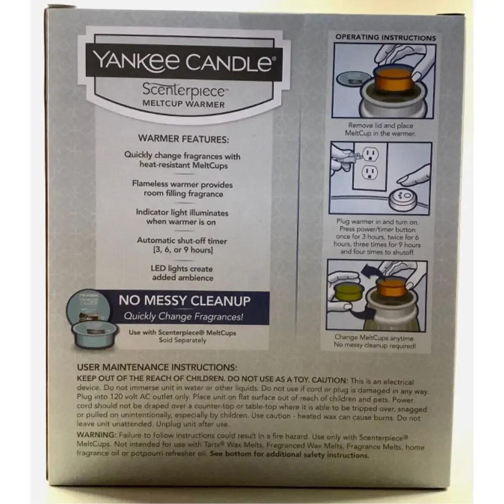 Yankee Candle Electric Wax Melt Warmer Autumnal Branch Fall Decor